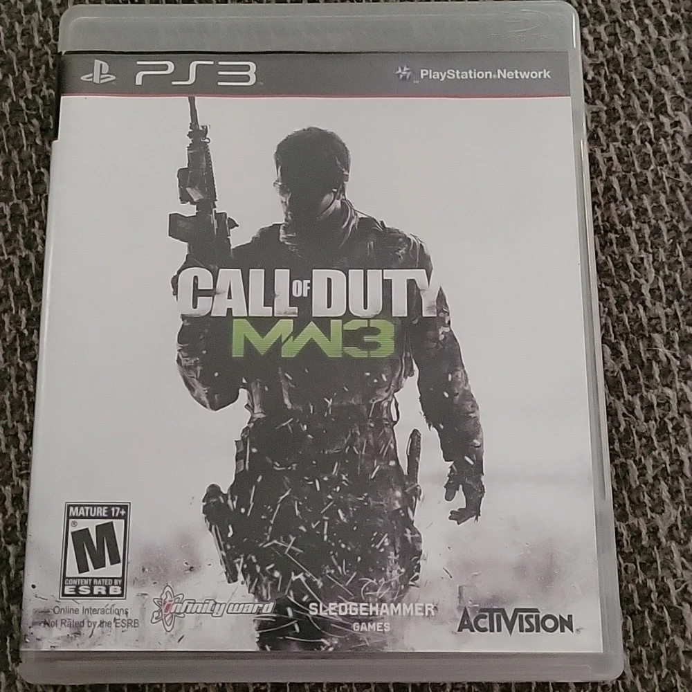 PS 3 GAMES COD MW3 BATTLEFIELD 3 LIMITED EDITION Video Games